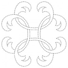 Crazy quilt embroidery Machine-Embroidery Design