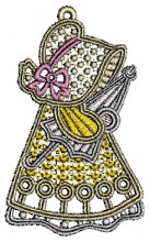 Baby Lace Embroidery designs-Embroiderydesigns.name